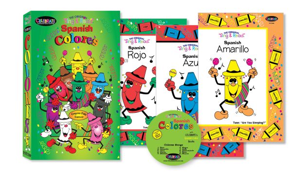 Sing El Colornote Books Melody House Music | “Sing & Read” Colores Big Book Collection