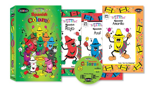 Sing El Colornote Books Melody House Music | “Sing & Read” Colores Little Book Collection