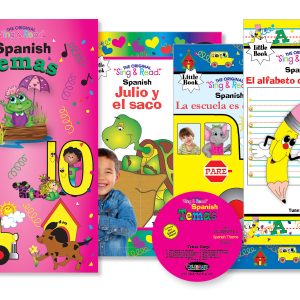 "Sing & Read" Temas Little Book Collection