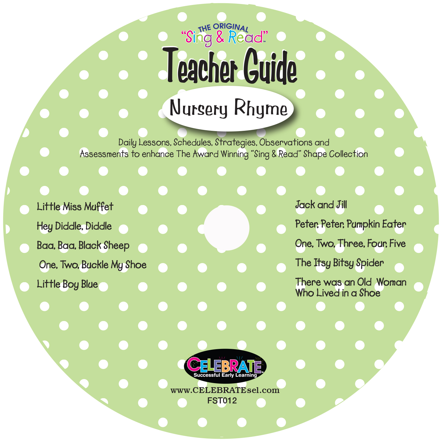 Read”　Nursery　Music　Melody　Guide　CD-ROM　Rhyme　“Sing　House　Teacher